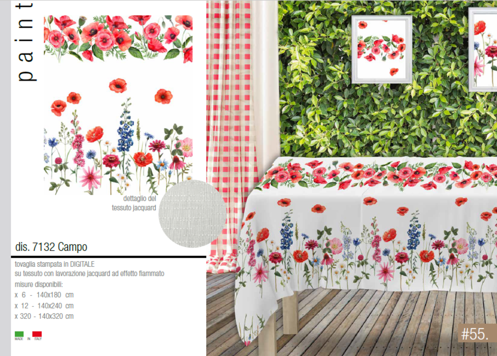 TOVAGLIA 6P PAINT DIGITALE Tellini S.r.l. Ingrosso Abbigliamento